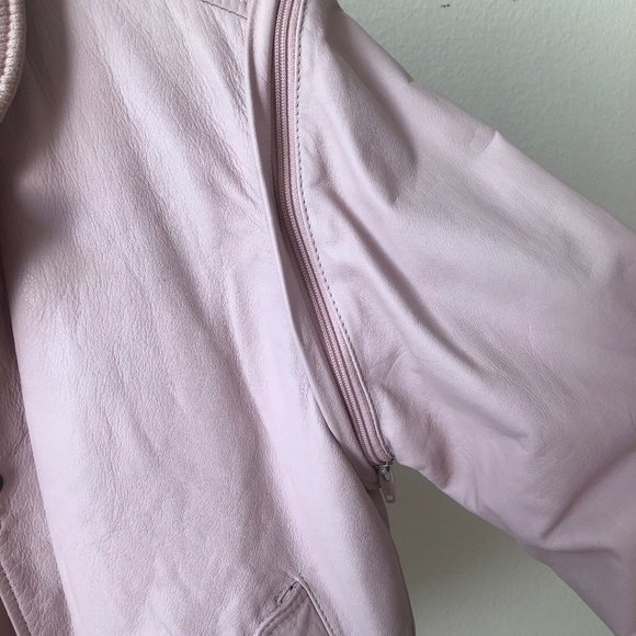 Hard Rock Cafe Blush Pink Motorcycle Riding Jacket - Picture 4 of 8